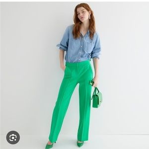 J. Crew Petite Wide Leg Pant in Italian Ponte